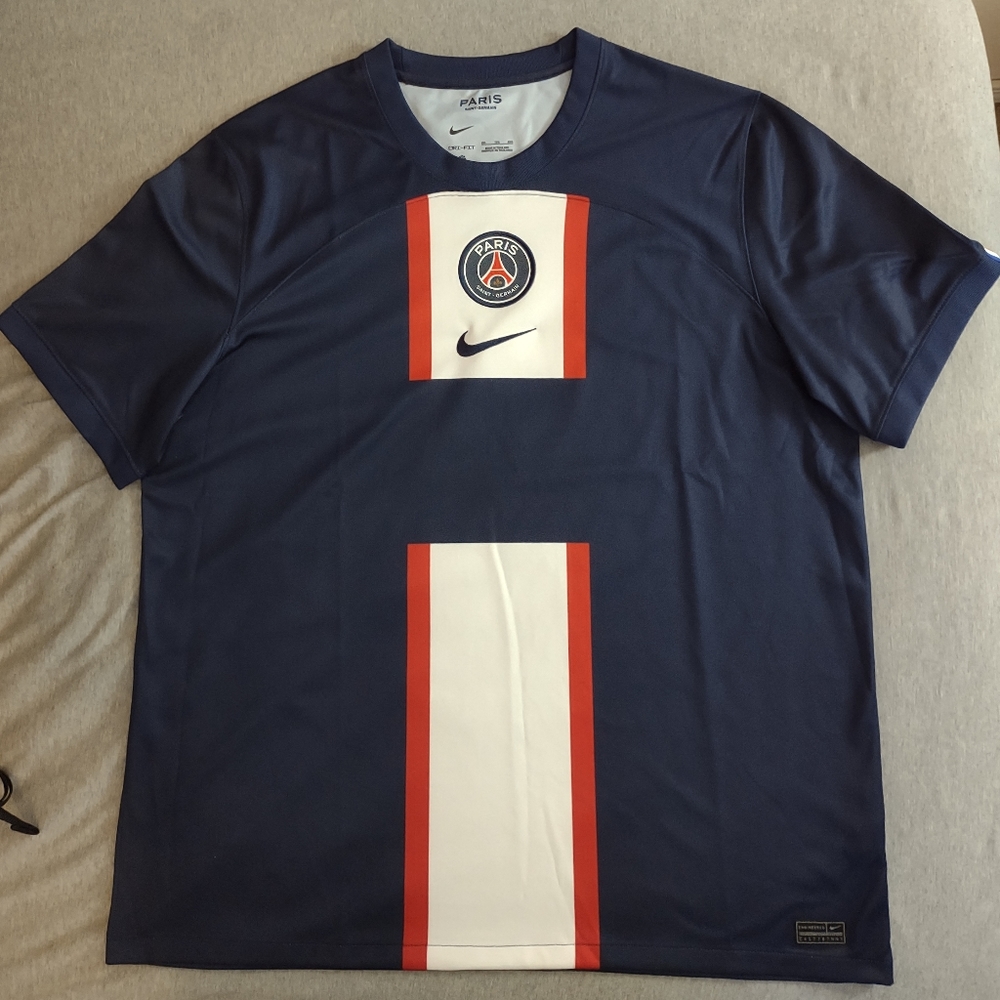 PSG Paris Saint Germain 22/23 Nike Stadium Home Jersey Size XXL 2xl